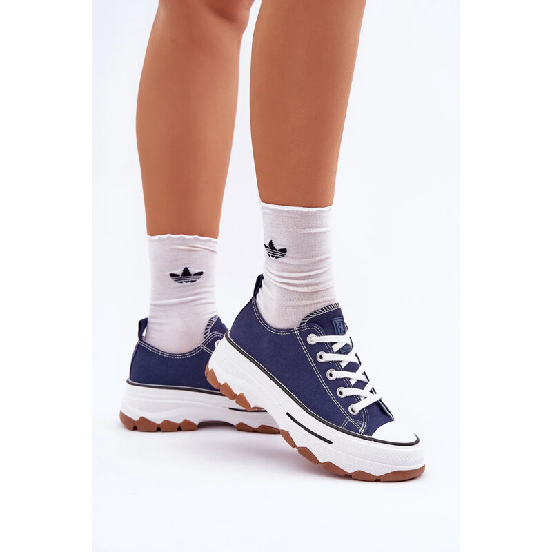 SWEET SHOES Dámské tenisky 24SP26 tmavě modré - Step in style 107450834