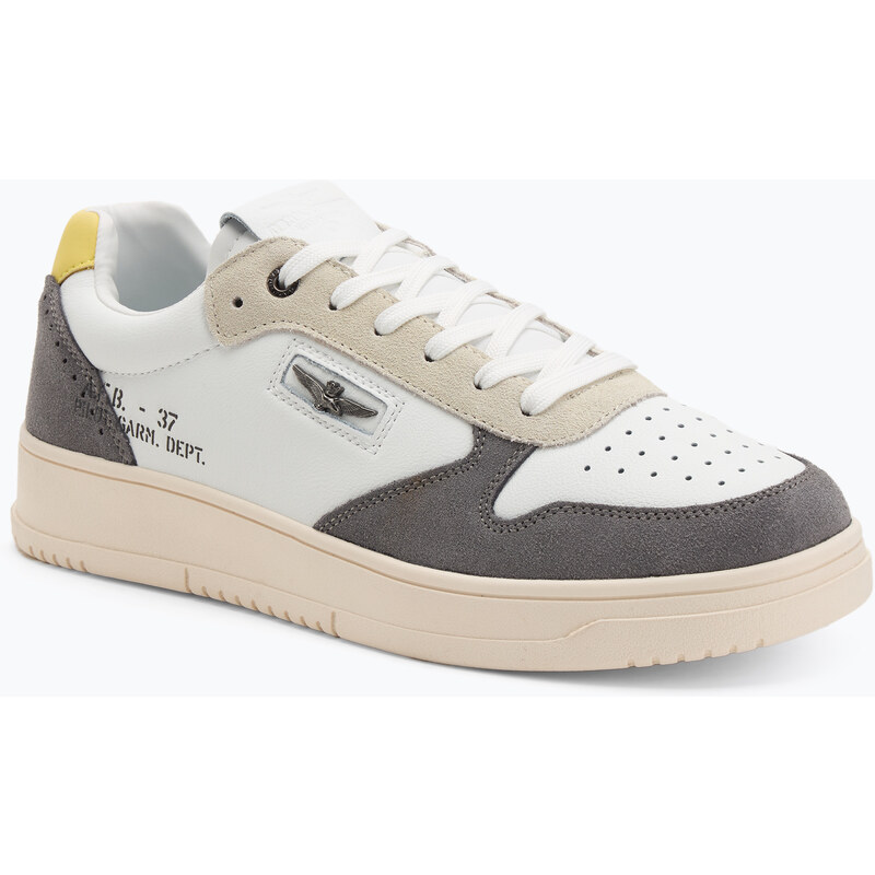 Pánské boty Aeronautica Militare 251SC235PL244 off white/grey