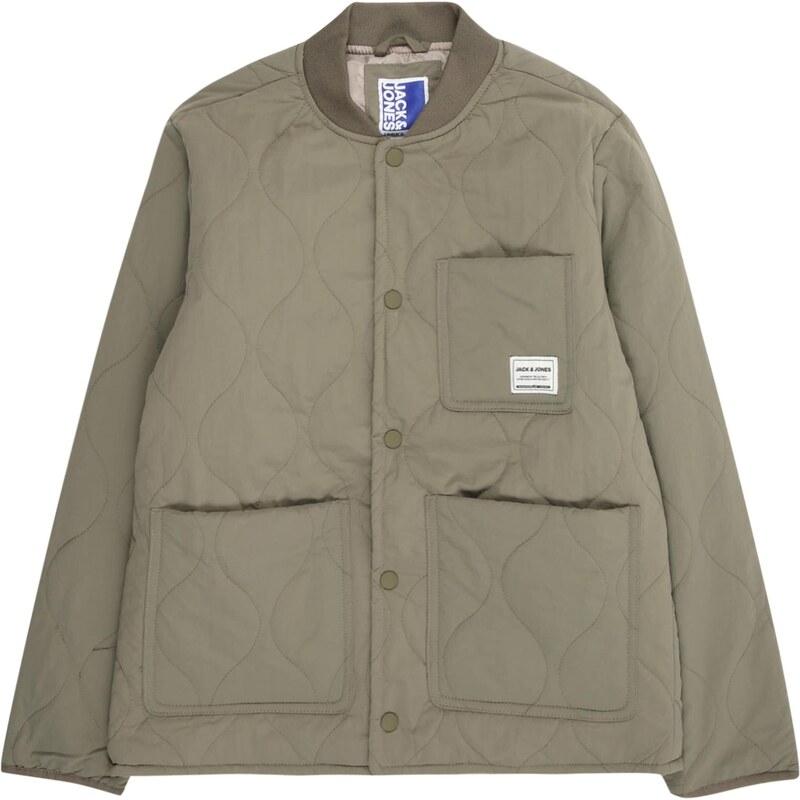 Jack & Jones Junior Přechodná bunda JJHERO olivová