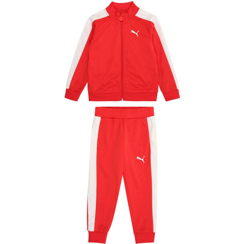 PUMA Joggingová souprava T7 ALWAYS ON červená / bílá