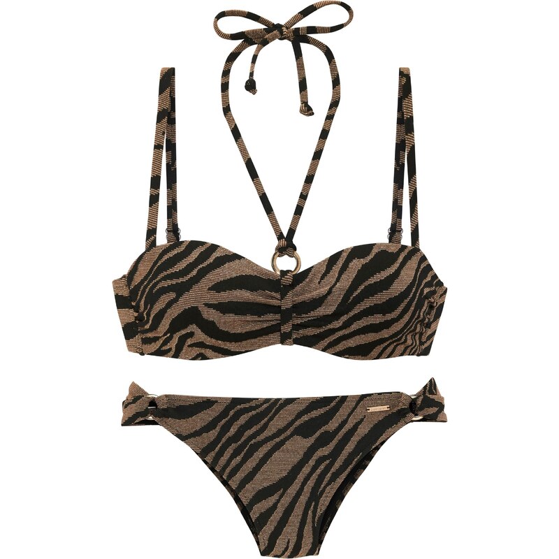 Bruno Banani Bikiny bronzová / černá