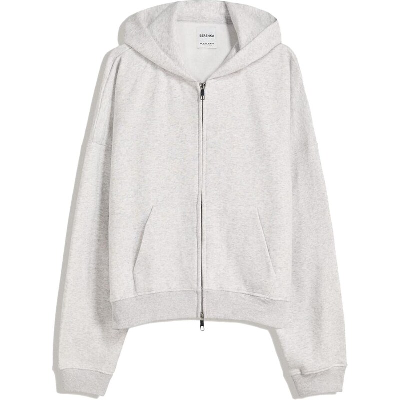 Bershka Mikina šedá