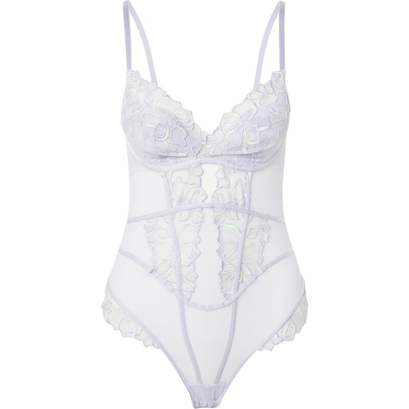 Hunkemöller Body LAUREN svítivě žlutá / šeříková 108742931