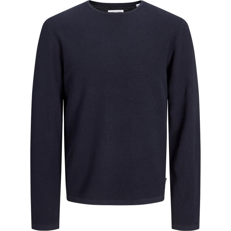 JACK & JONES Svetr JJEGeorge marine modrá
