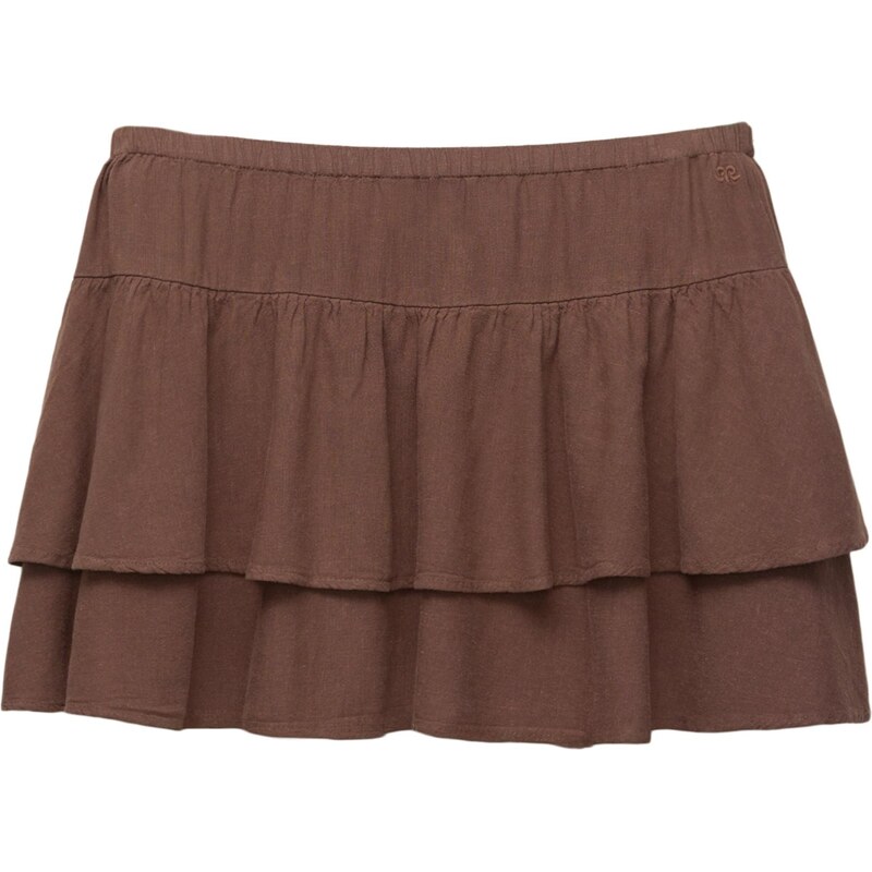 Pull&Bear Sukně cappuccino 109394494