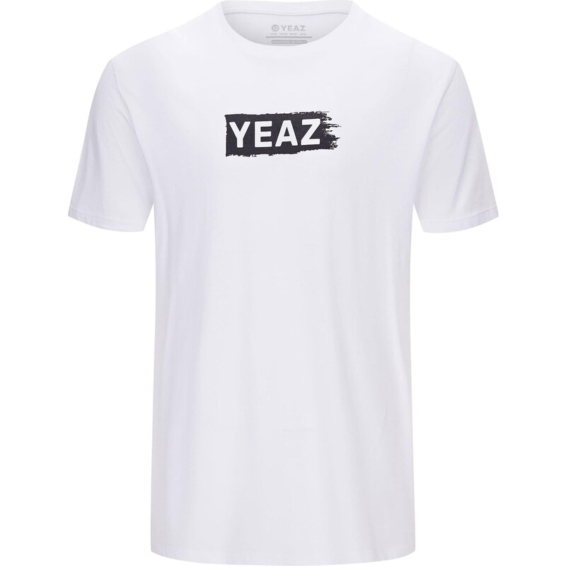 YEAZ Tričko Chay černá / bílá