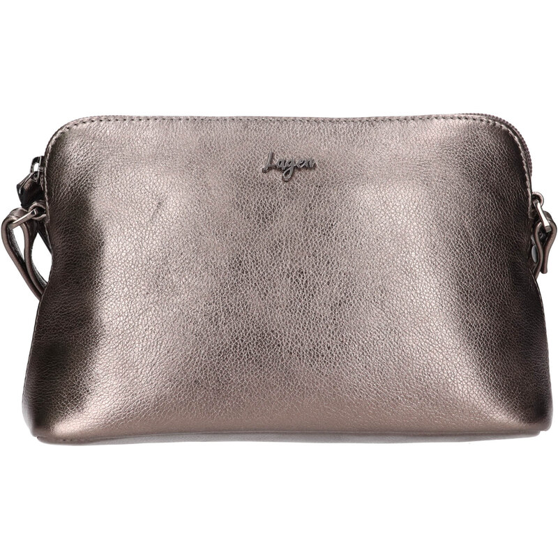Dámská crossbody kabelka Lagen Jitke - stříbrná