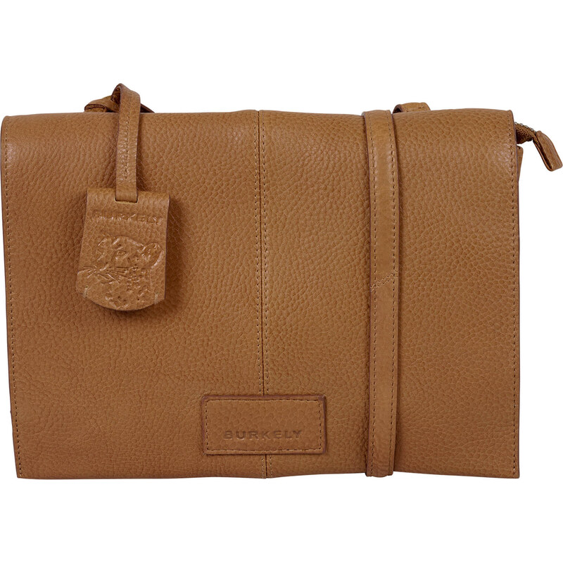 Dámská crossbody kožená kabelka Burkely Neola - koňak