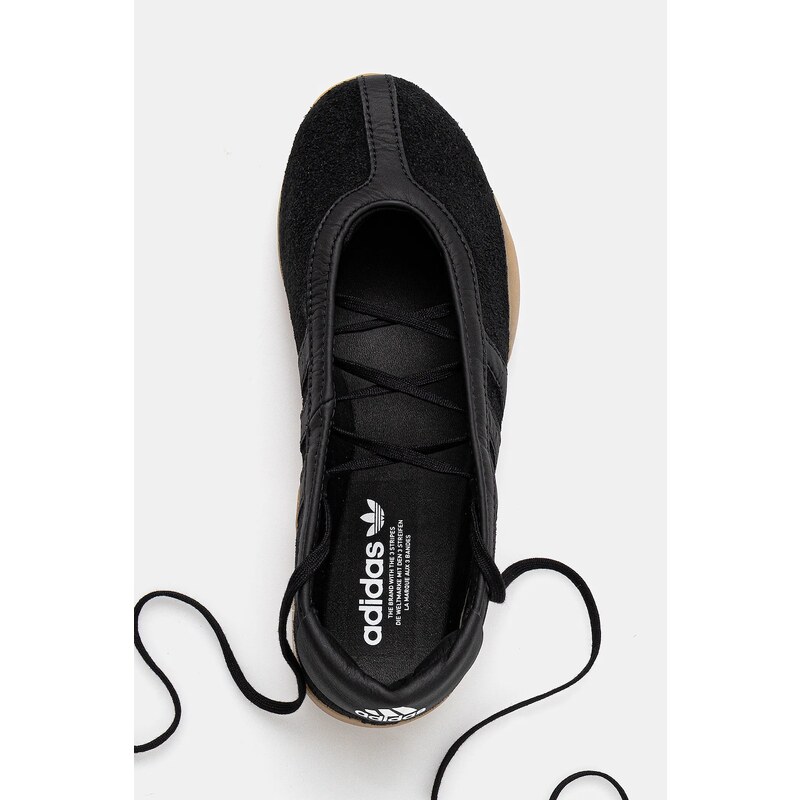 Semišové baleríny adidas Originals Taekwondo Mei Ballet W