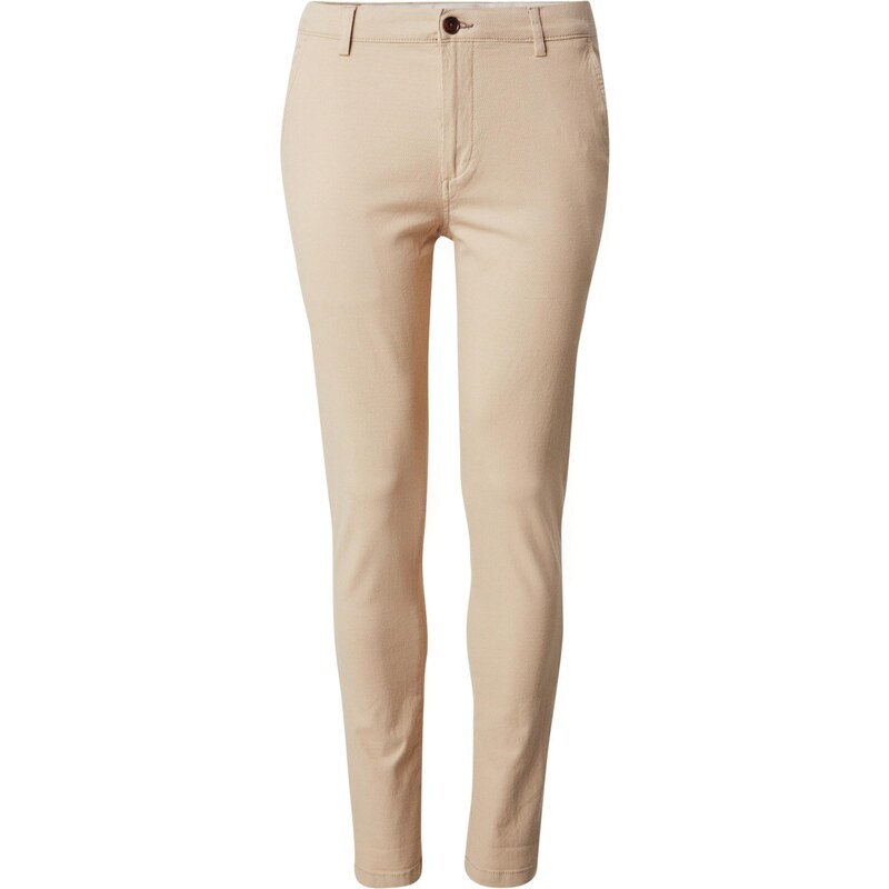 JACK & JONES Chino kalhoty JJMarco krémová / černá