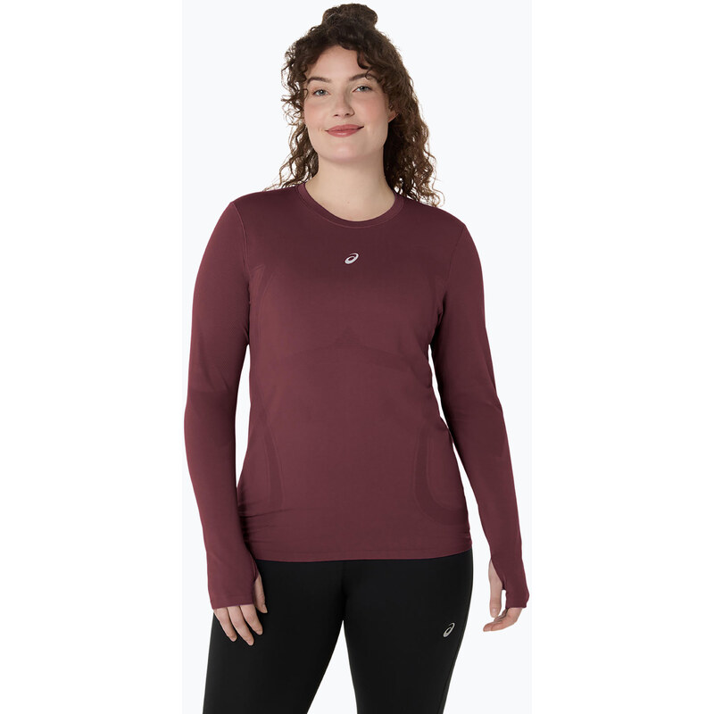 Dámské běžecké tričko Longsleeve ASICS Road Seamless LS dark