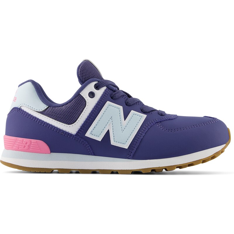 Dětské boty New Balance GC574NJ – tmavomodrá
