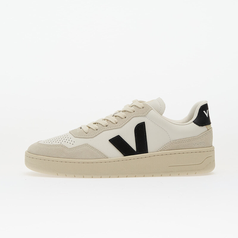 Veja V-90 O.T. Leather White/ Black