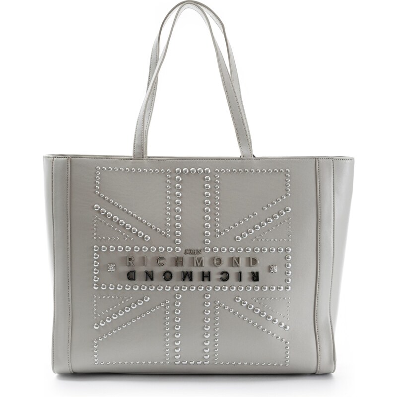 JOHN RICHMOND Tote Grey shopper kabelka 107495606