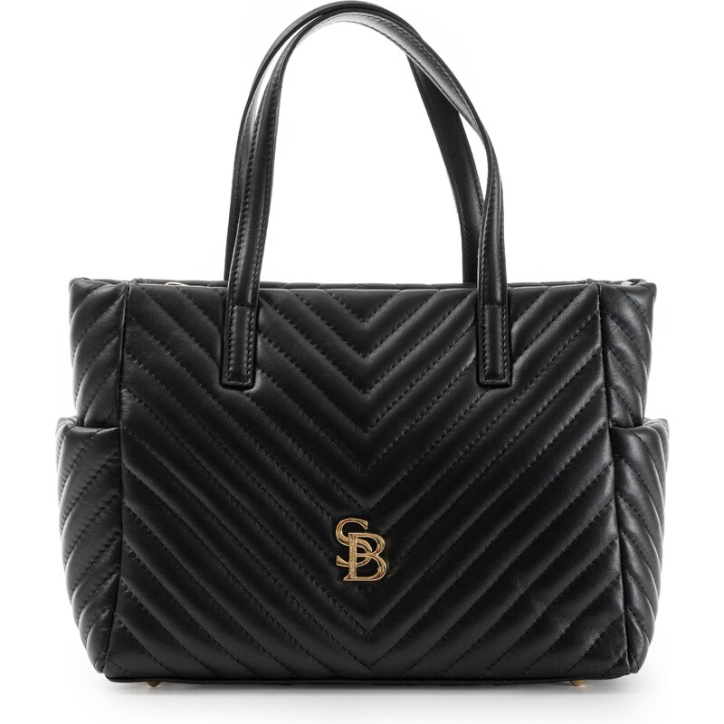 SARA BURGLAR Trapuntato Black kabelka 107495618