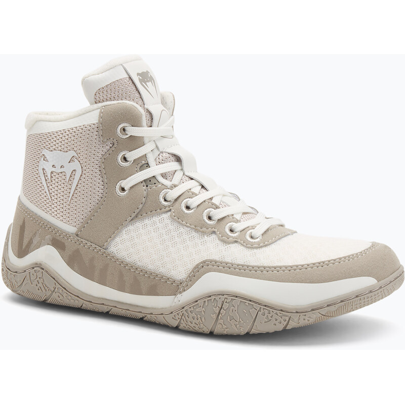 Boxerské boty Venum Elite Wrestling beige/sand