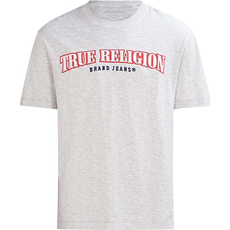 True Religion Tričko námořnická modř / světle šedá / jasně
