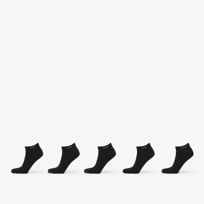 Ponožky Hugo Boss Men-H-5-Pack As Uni Cc Socks Black 39-42