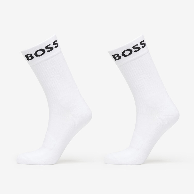 Ponožky Hugo Boss Quarter-Length Socks in Stretch Fabric 2-Pack