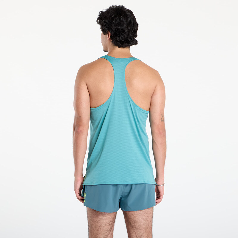 adidas Performance Tílko adidas Adizero Archive Top Powder Teal XL