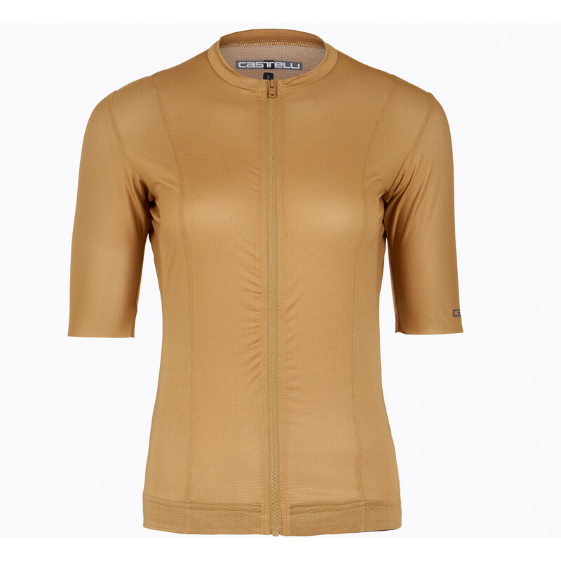 Dámský cyklistický dres Castelli Unlimited toffee