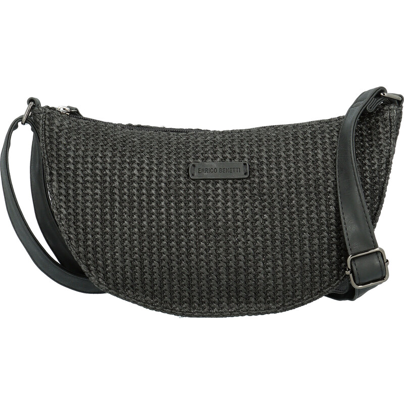 Dámská crossbody kabelka černá - Enrico Benetti Brigita černá