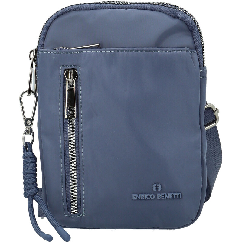 Dámská crossbody kabelka džínově modrá - Enrico Benetti Kiera