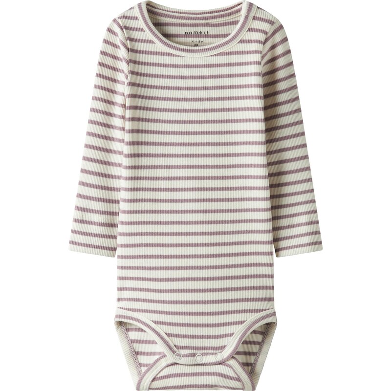 NAME IT Dupačky/body NBNBani fialová / offwhite