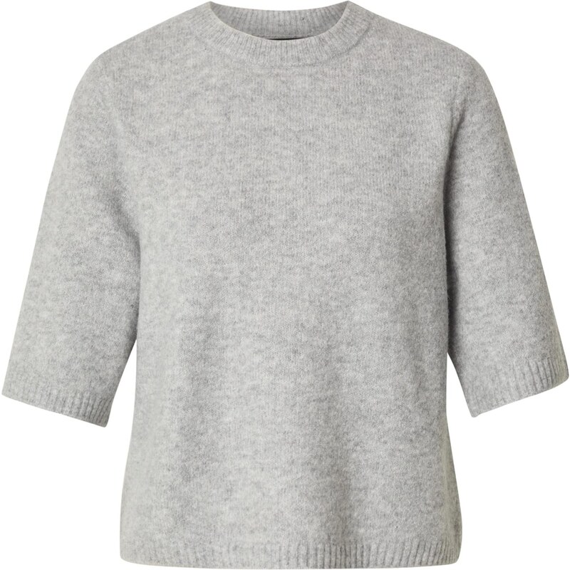 VERO MODA Svetr VMBoom stříbrně šedá
