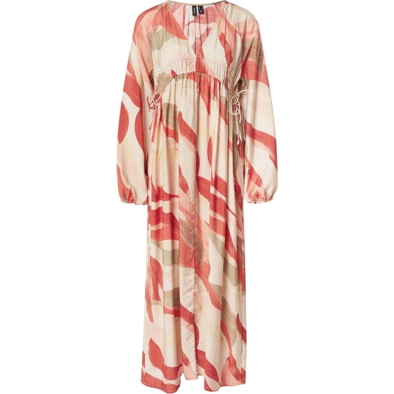 VERO MODA Šaty VMTYRA rákos / broskvová / pink / červená
