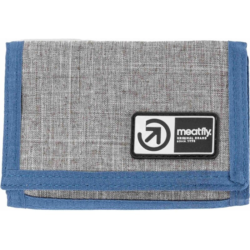 Meatfly pánská peněženka Dewey Grey Heather | Šedá