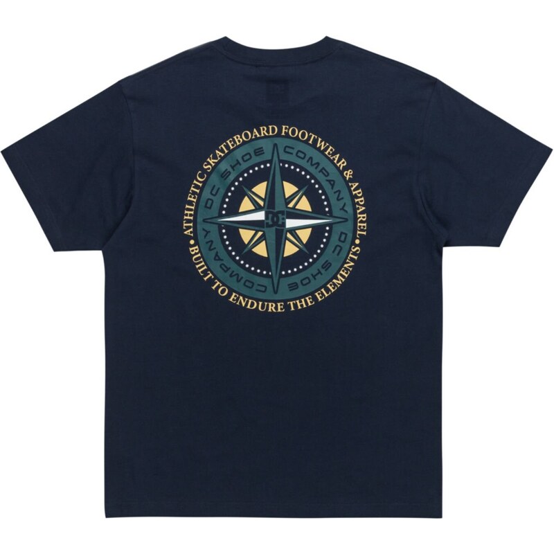 Dc shoes pánské tričko True North Lhss Dress Blues | Modrá