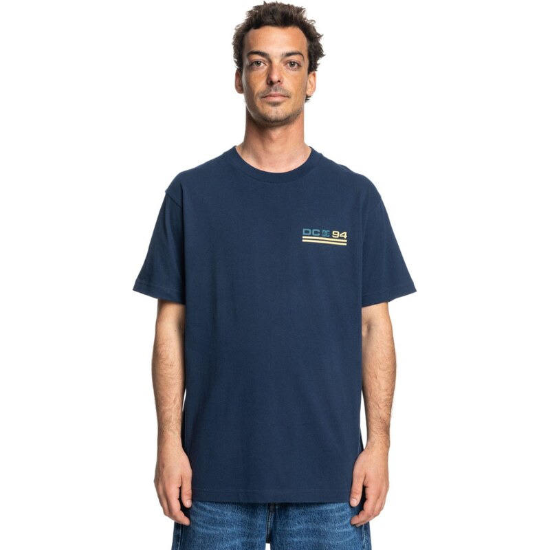 Dc shoes pánské tričko True North Lhss Dress Blues | Modrá