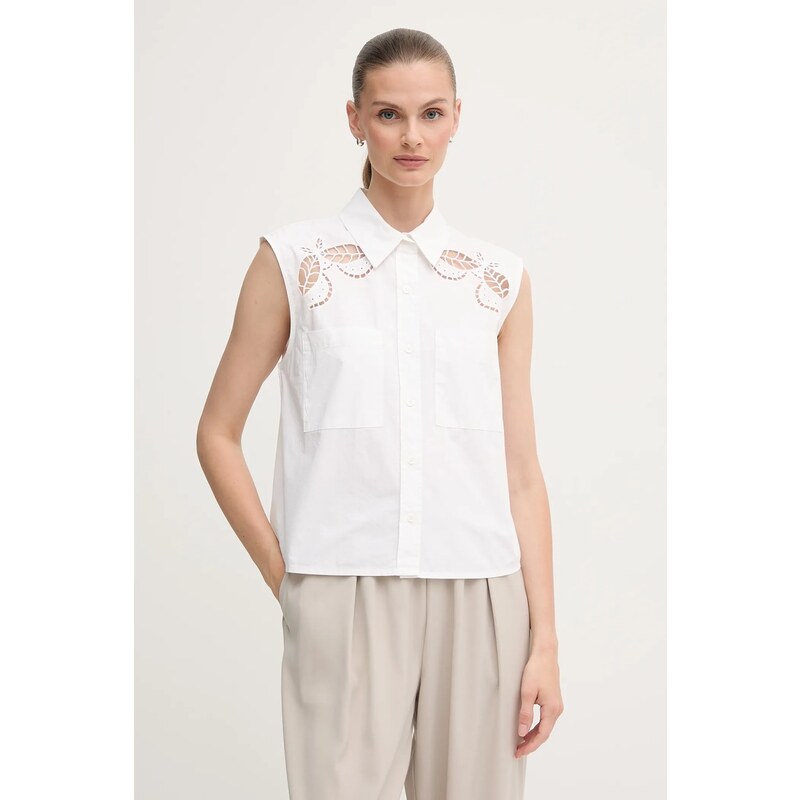 Bavlněná košile Dkny 107519050