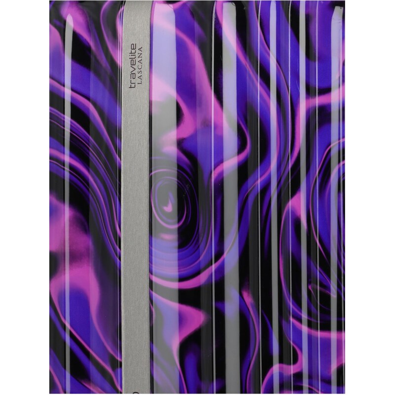 Velký skořepinový kufr Travelite Lascana EditionPurple Swirl
