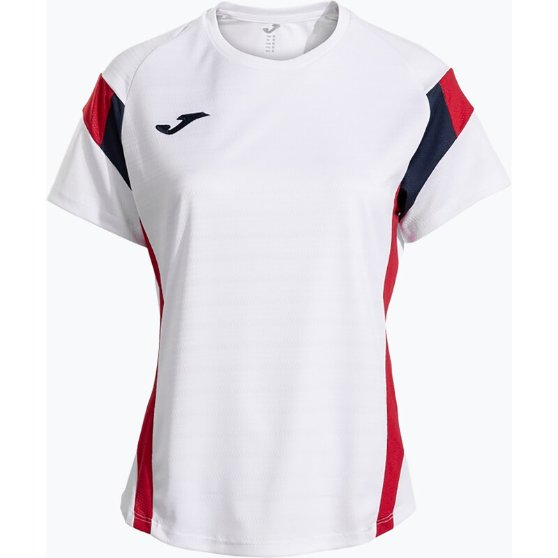 Dámské tenisové tričko Joma Montreal white / red