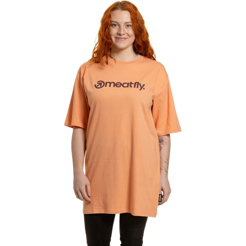 Meatfly dámské tričko Rory Coral Sand | Oranžová | 100% bavlna