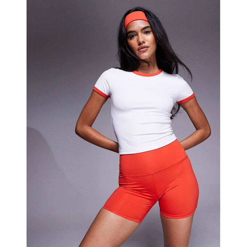 4505 active ringer performance baby t-shirt in white 107697702