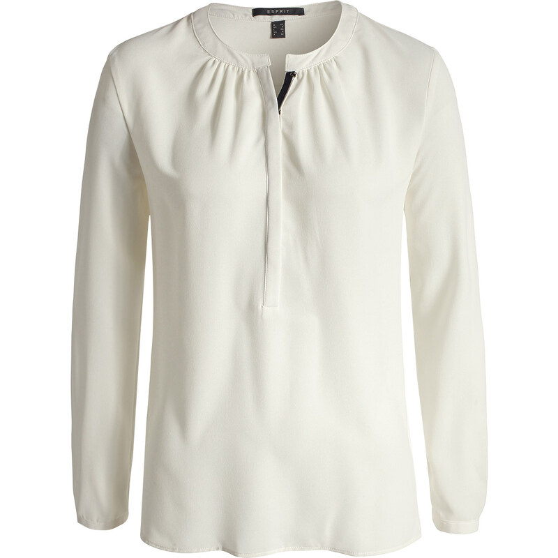 Esprit chiffon blouse with accent trim
