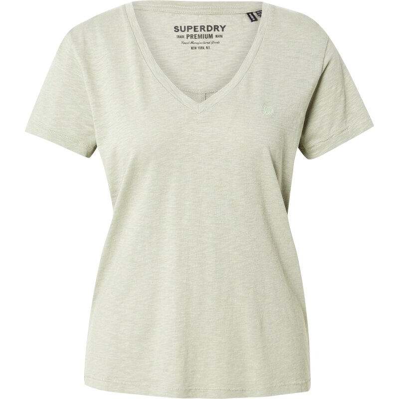 Superdry & Co Tričko pastelově zelená