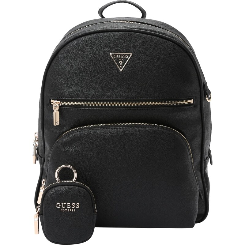 GUESS Batoh POWER PLAY II LRG TECH BCKPCK černá