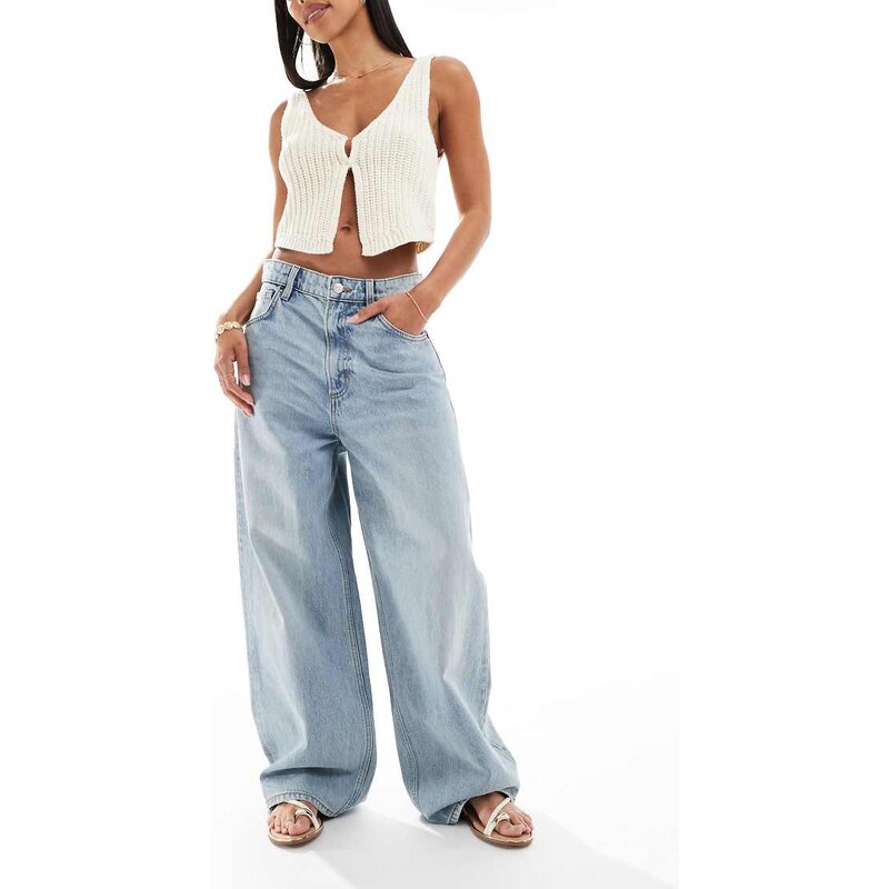Cotton On super baggy boyfriend jean in olsen blue