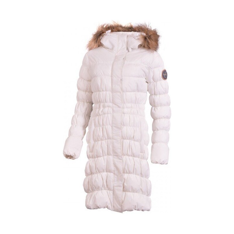 Dámský zimní kabát Northfinder SAVANNAH BU-4236SI 377, bílá M