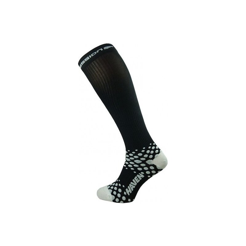 HAVEN kompresní ponožky EVO TEC COMAX - black/white