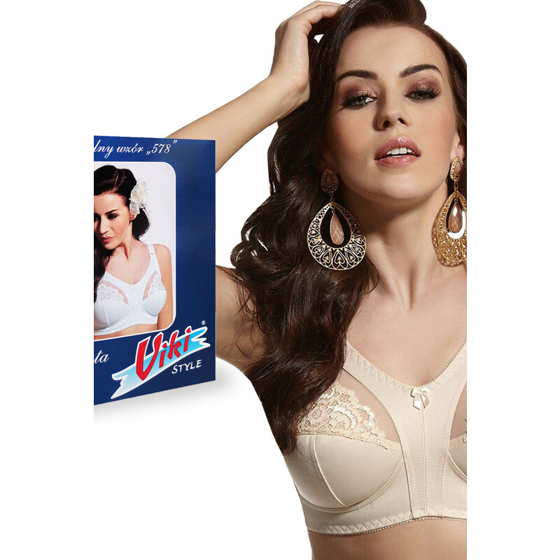 Viki PODPRSENKA 578/BRASSIERE-BEIGE 107539367