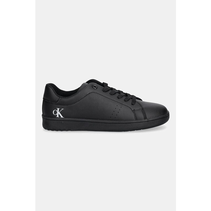 Dětské tenisky Calvin Klein Jeans černá barva, V3X9-83156