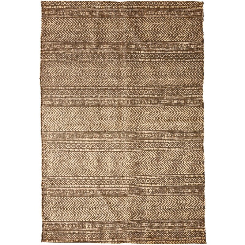 Ručně tkaný koberec Printed gold 120x180