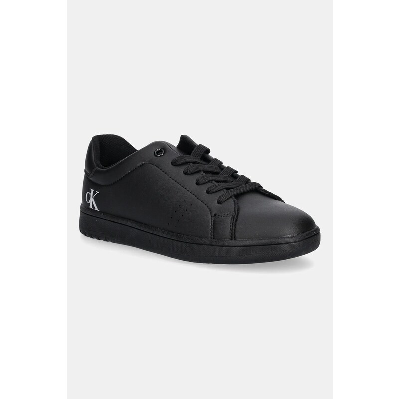Dětské tenisky Calvin Klein Jeans černá barva, V3X9-83156