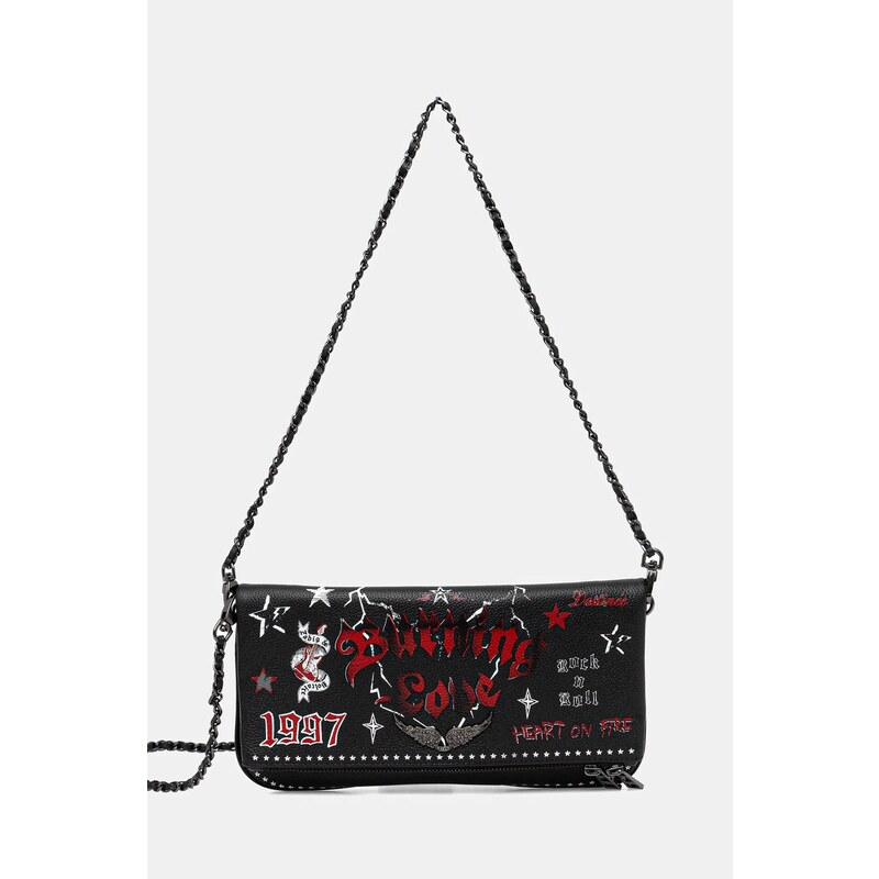 Kožená kabelka ZADIG&VOLTAIRE ROCK GRAINED LEATHER PUNK 107545712