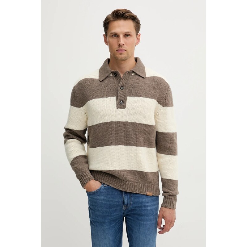 Paul&Shark Vlněný svetr Paul&Shark Knitwear